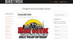 Desktop Screenshot of bikeweekevents.com